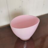 Pink glass vase