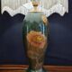 Green lamp in Art Deco style