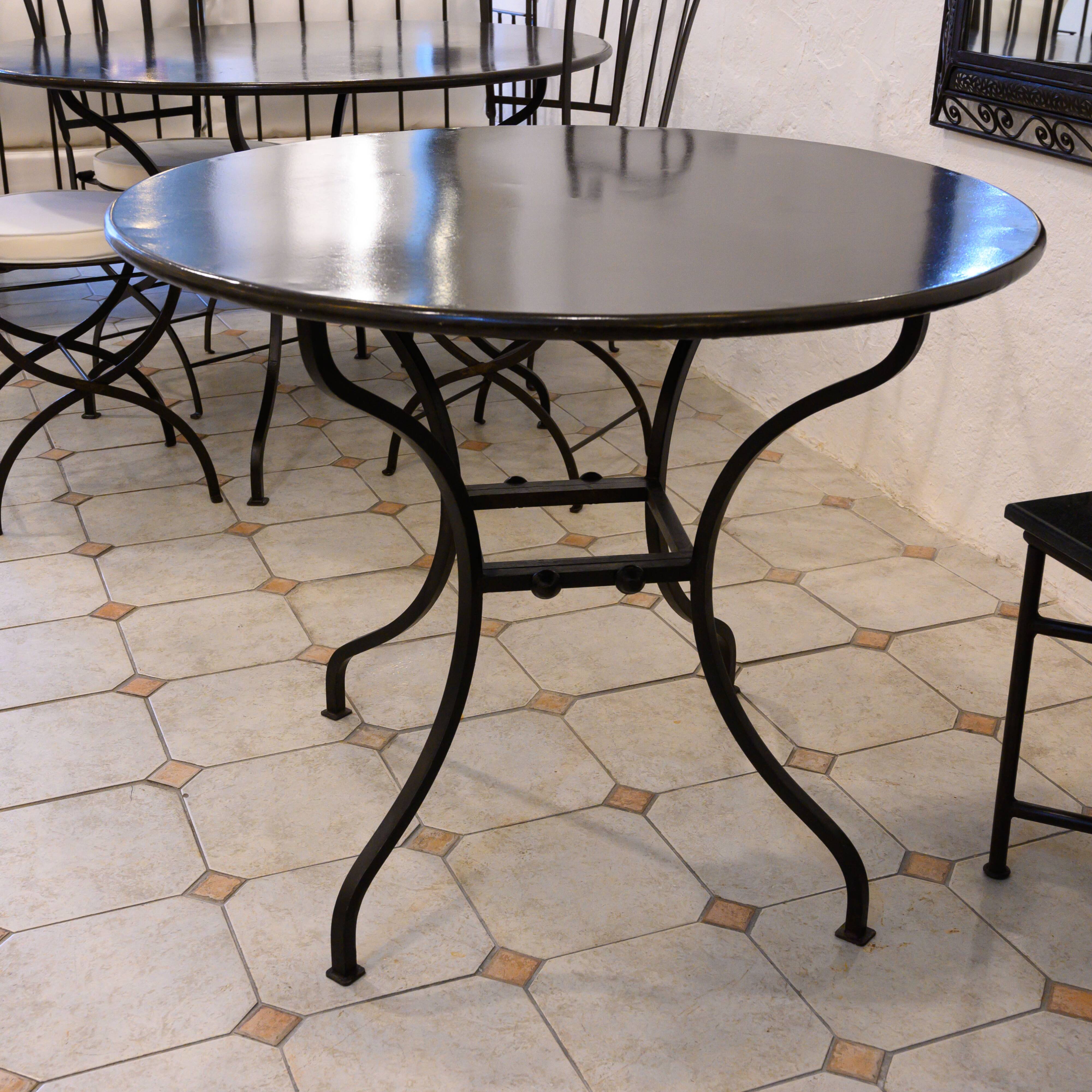 Round Wrought Iron Table Ardeco©