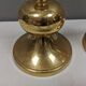 A set of beautiful table lamps in brass from Danish Frandsen Lighting 1980s