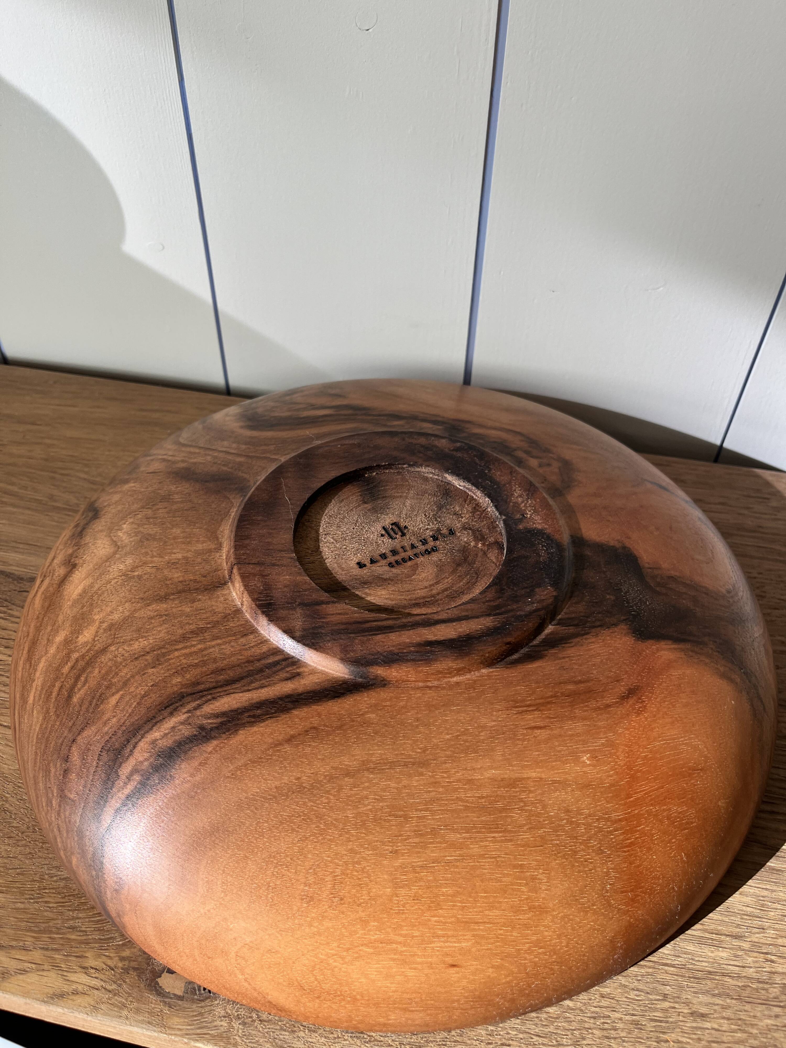 Wooden bowl Laurianne.J creations