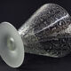 Antique Baccarat Etched Baroque & Mascaron Large Vase