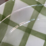 Hollow dish Orchies Moulin des Loups green tiles