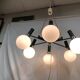 Italian design chandelier 1970
