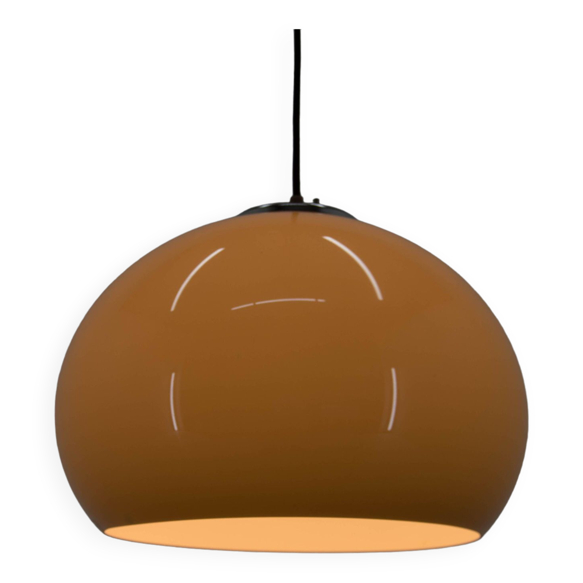 Midcentury Pendant Designed by Harvey Guzzini for Meblo, Italy, 1970s