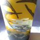 Vase verre multicouche art nouveau
