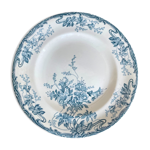Lot de 5 assiettes plates Longwy