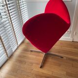 Panton Heart cone armchair