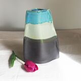 Tri-color vase