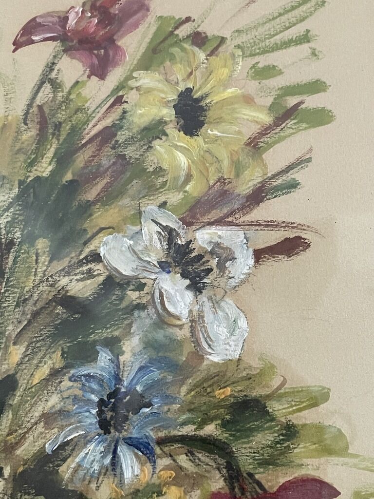 Tableau bouquet de fleurs