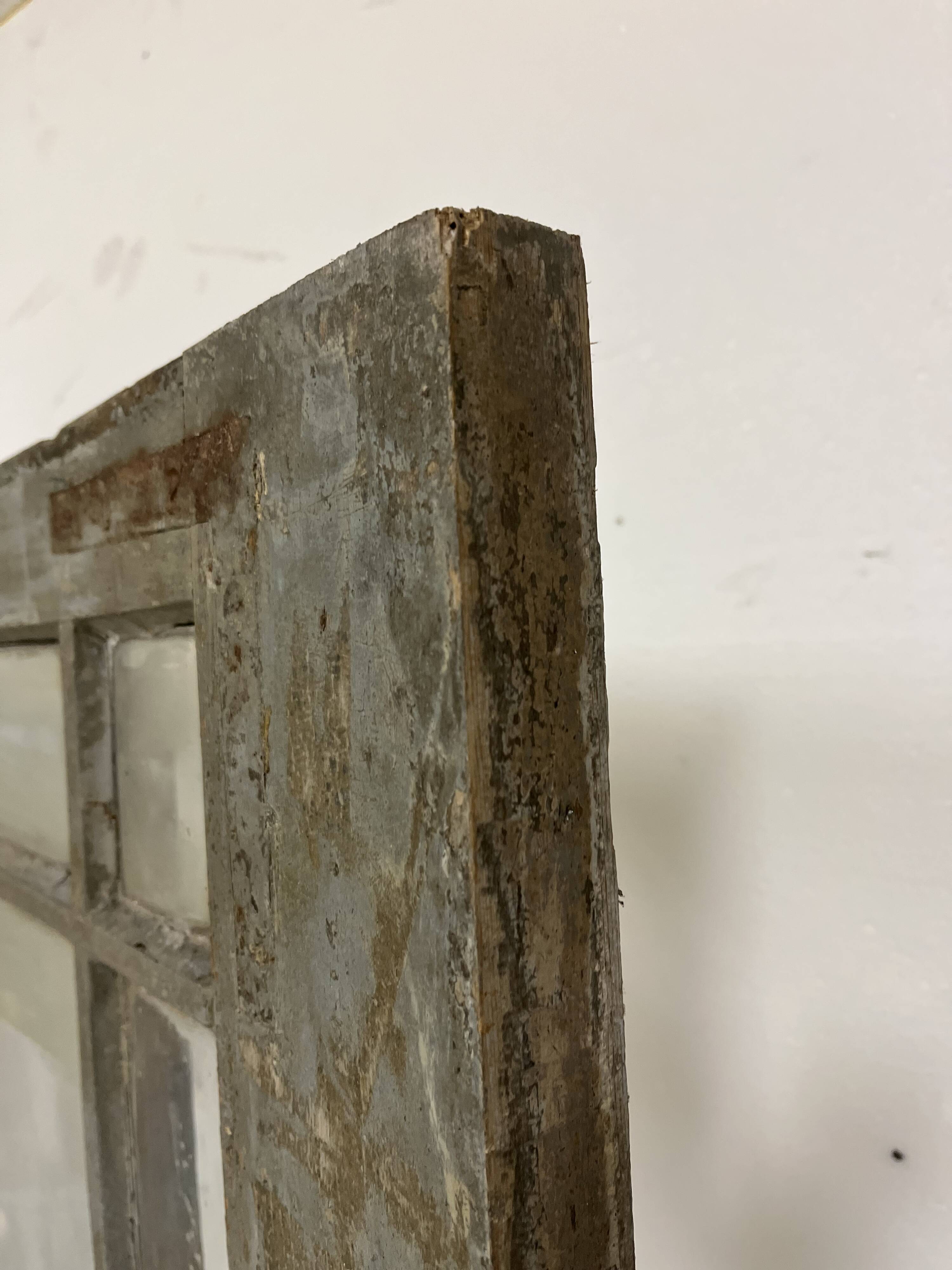 Old glass door from the 18th/19th century