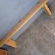Bench 180 cm old solid wood with patina