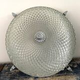 Chiseled glass ceiling lamp