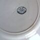 A set of 6 flat plates Terre de Fer Guirlandes Louis XVI Salins
