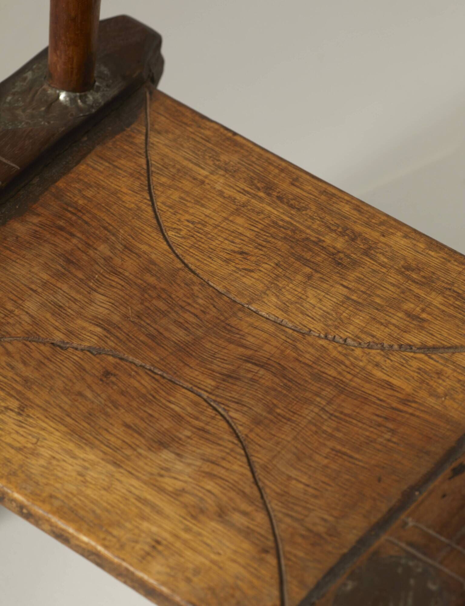 Small vintage wooden Baoulé chair (West Africa) Circa 1960