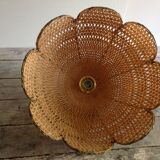 Rattan flower hanging
