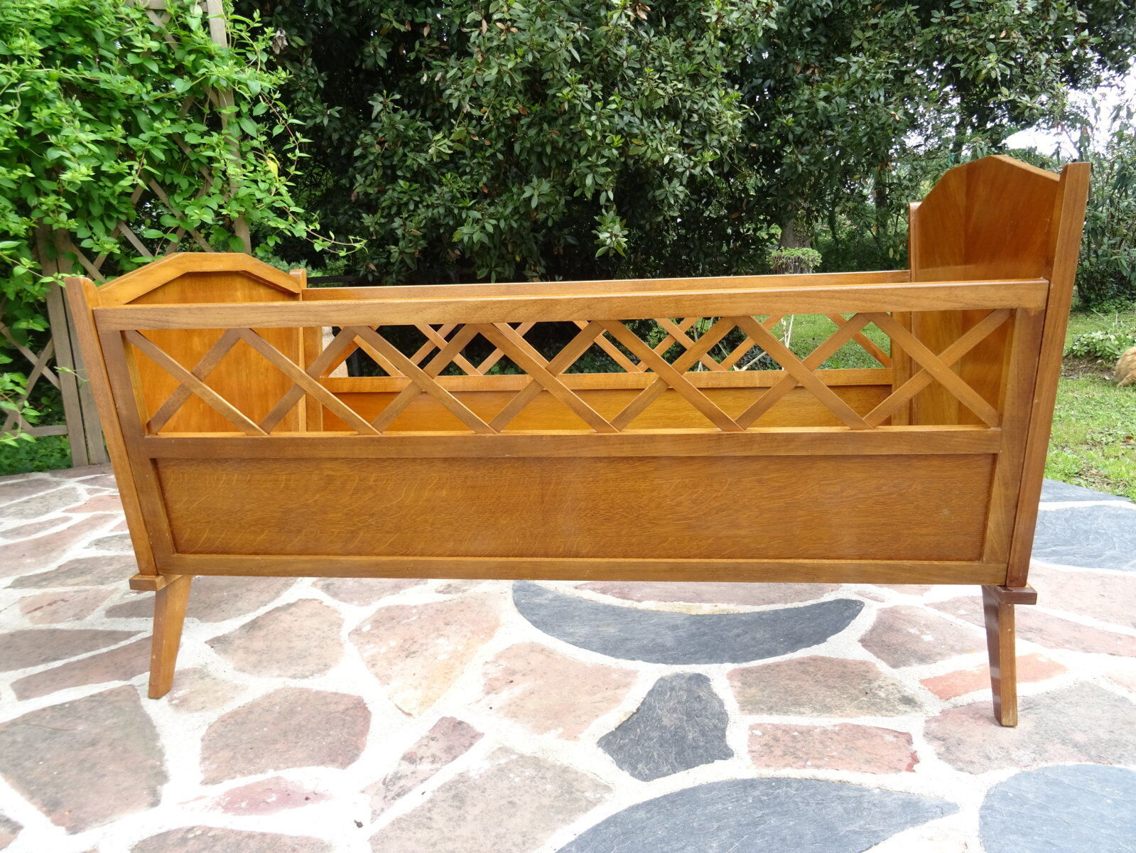 Children's bed with braces, 50s