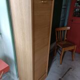 Renovated curtain filing cabinet