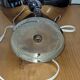 Lampe boule chromée