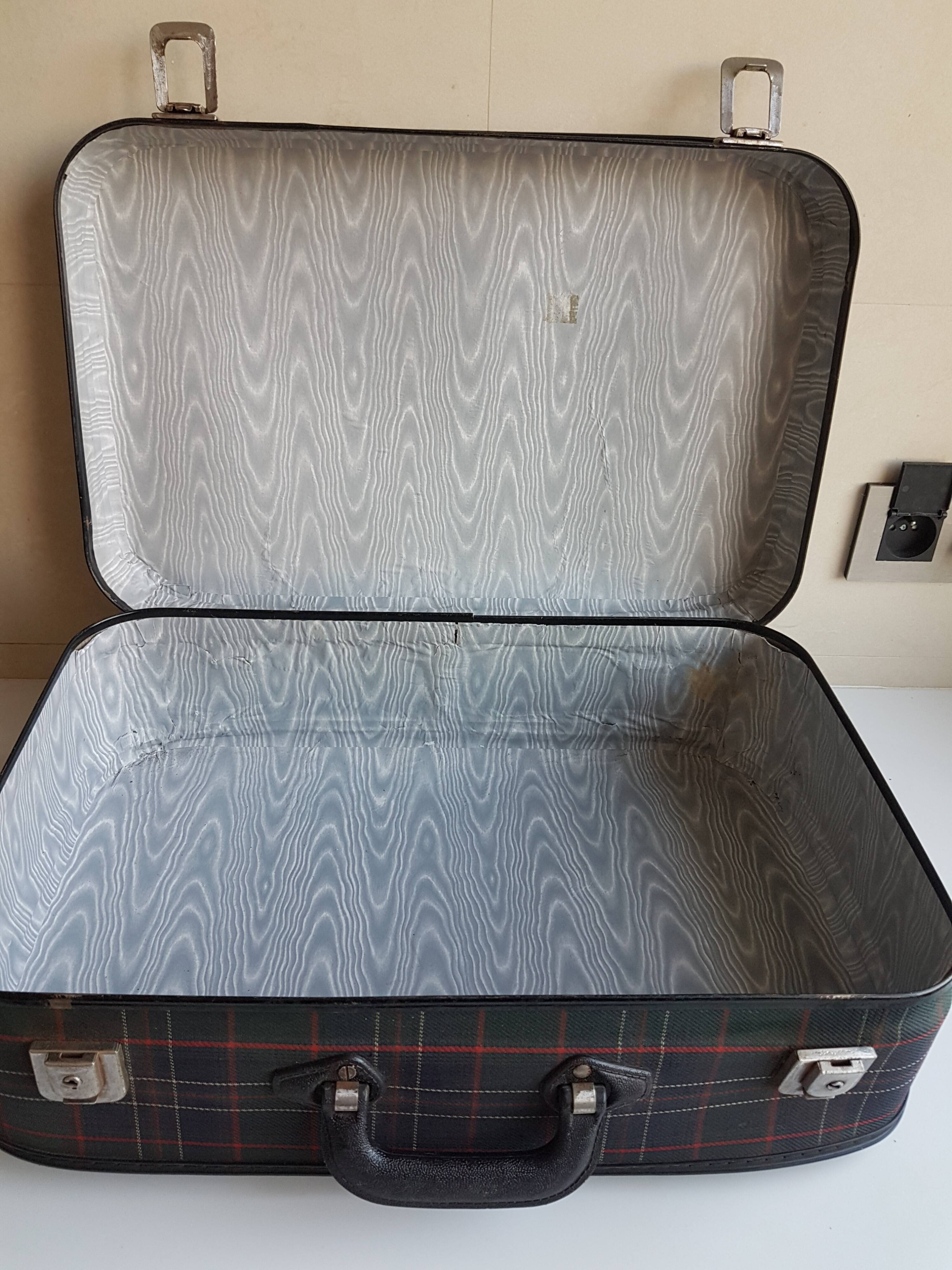 Vintage Scottish suitcase