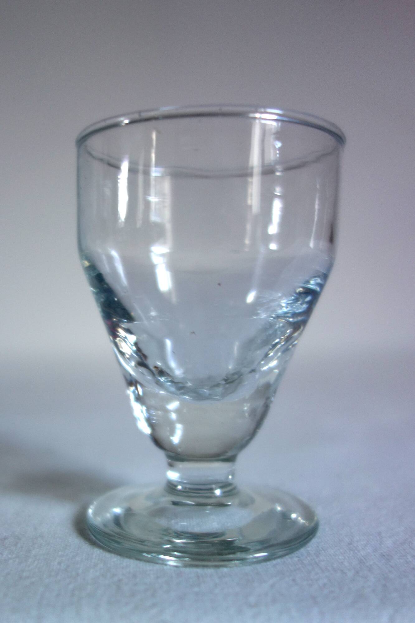 5 small antique absinthe glasses