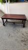Table ancienne style Louis XIII – Pieds torsadés