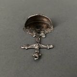 Silver stoup with 18th century Calvary decoration