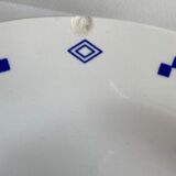 Set of 8 Lustucru hollow plates