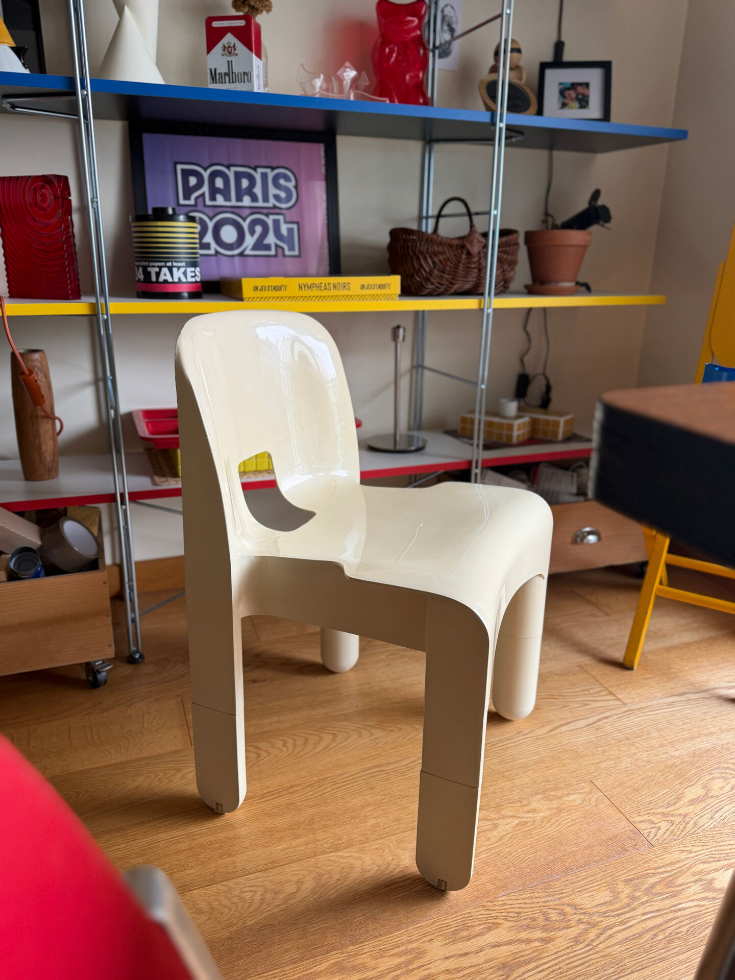 Chaise Universal 4867 de Joe Colombo pour Kartell, 1967 
