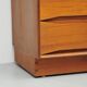 Danish teak chest of drawers by Dyrlund, 1970s