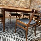 Table & chaises by Ole Wanscher, Poul Jeppesen, Danemark
