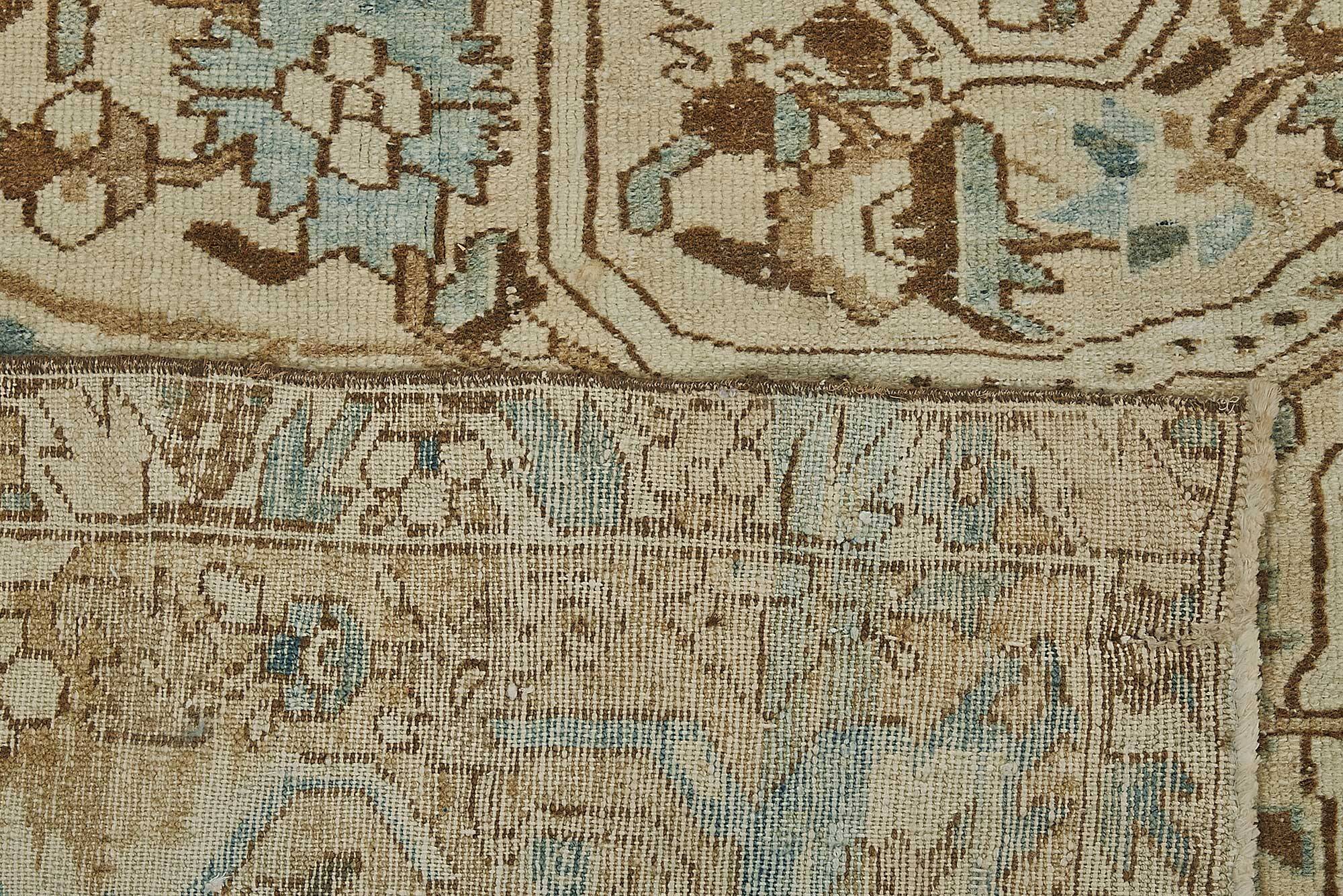 Tapis vintage unique fait à la main 305 cm x 487 cm