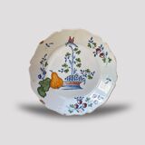 Plate in eighteenth-century earthenware