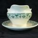 Sauciere en faience boch freres la louviere décor palmette