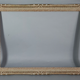 Old frame 68x48 foliage 58x41 cm carved wood ceruse style Montparnasse SB