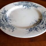 Assiette Luneville de 1875