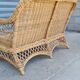 Rattan and wicker sofa 1960