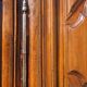Antique Louis XIII wardrobe in solid walnut