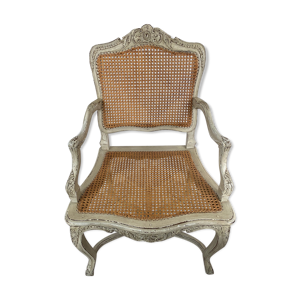 Fauteuil en cannage roche bobois