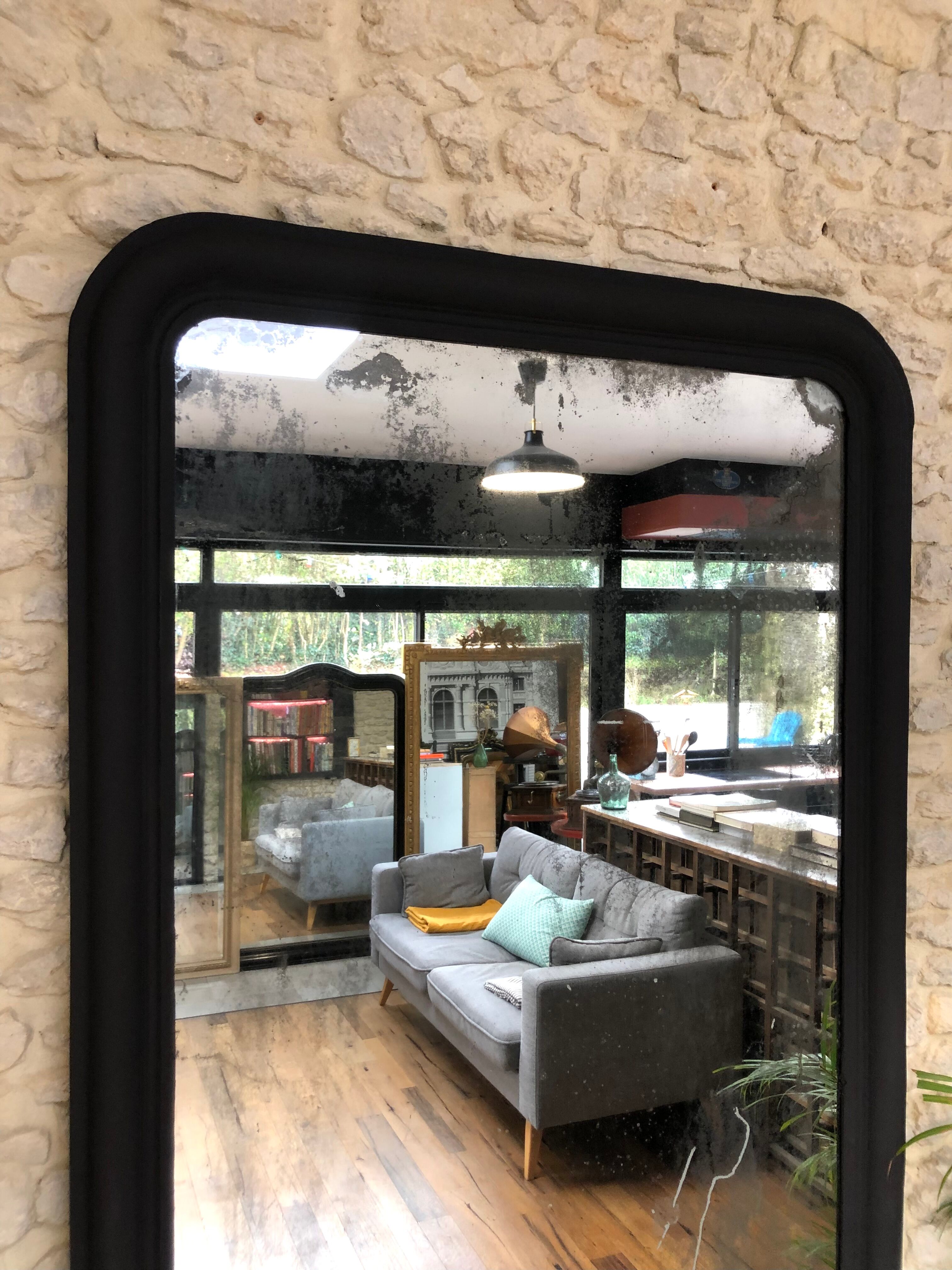 Old Louis Philippe mirror 229cm/111xm