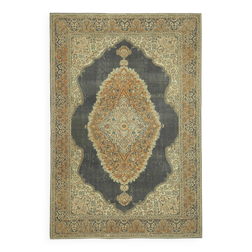 Tapis vintage en laine turque Kayseri 212 cm x 313 cm