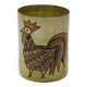 Stylised rooster pencil holder — Olivier Pettit — France, 1950s-1970s