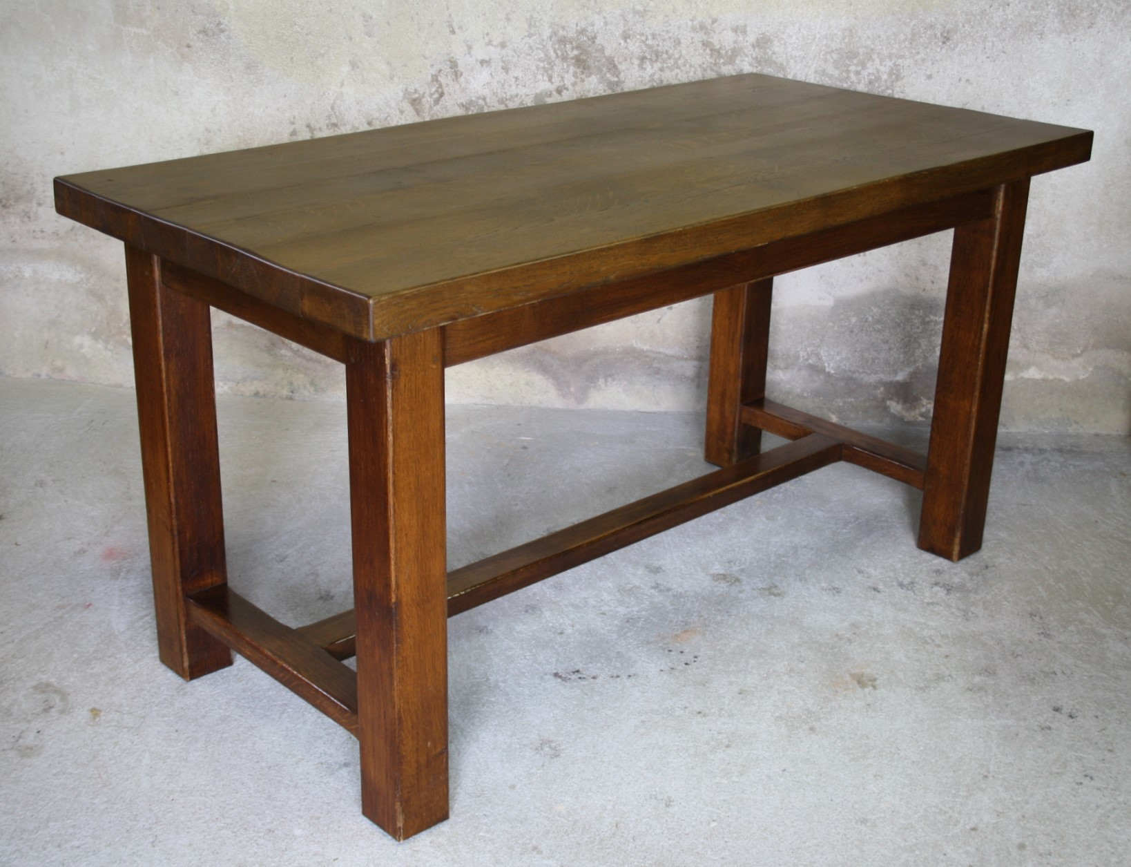 Oak farmhouse table
