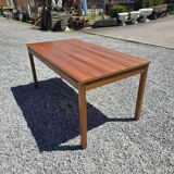 Table scandinave extensible en teck des années 60
