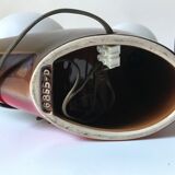 2 lamps 1950 ceramic opaline