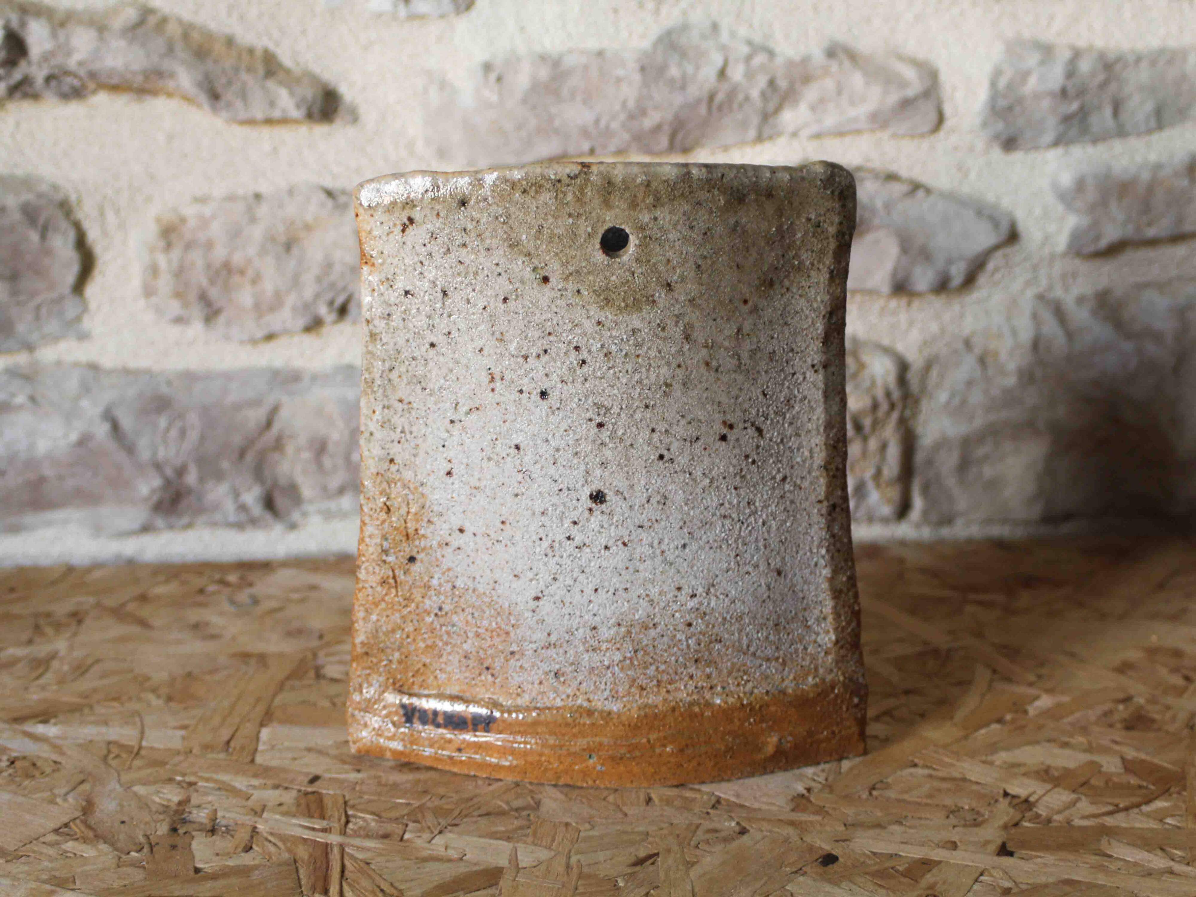 Voldemar Volkoff Vallauris stoneware vase
