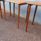 Table gigogne teck vintage