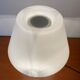 Guzzini lamp, white lacquered metal, height 55cm, 1970s vintage