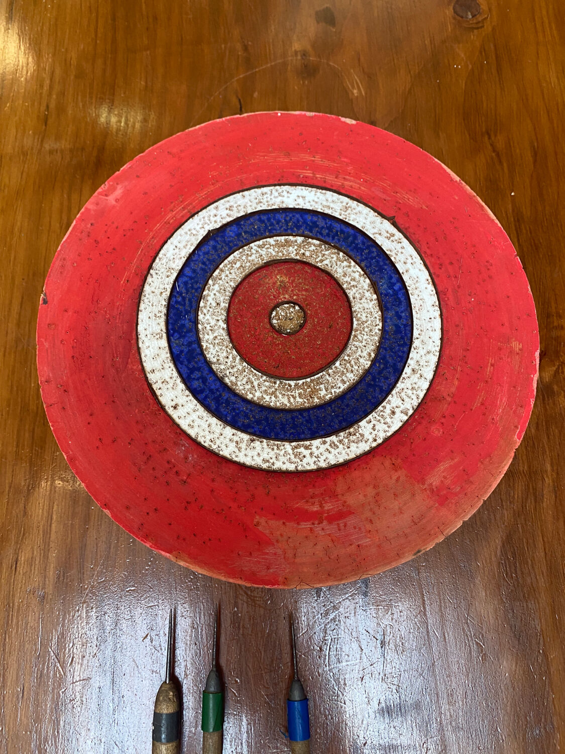 Old wood target