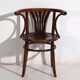 Antique armchairs with armrests (circa 1920). Set of 4 pieces no. 3